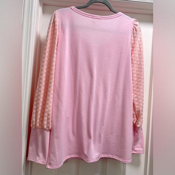 Two Tone Pink Top - Picture 3 of 5